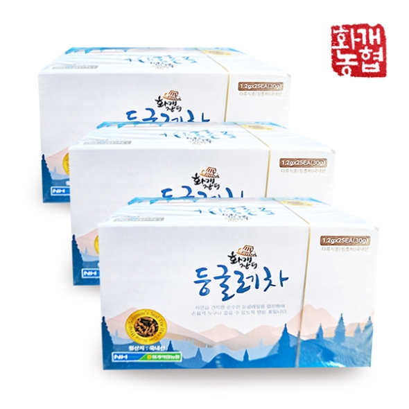 [화개농협] 화개장터 둥굴레차 2박스/3박스/5박스 (박스당25티)