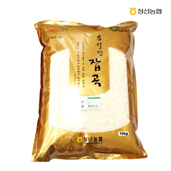 [정선농협] 오일장잡곡 찹쌀10kg