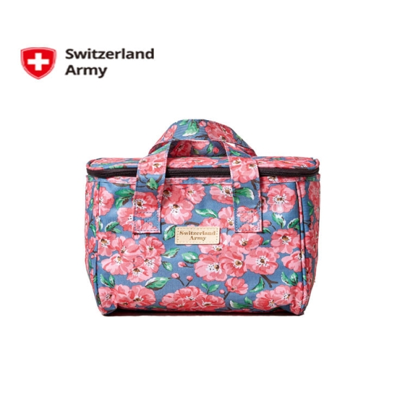 [스위칠랜드아미] 쿨러백_핑크 벚꽃 8L_OPP