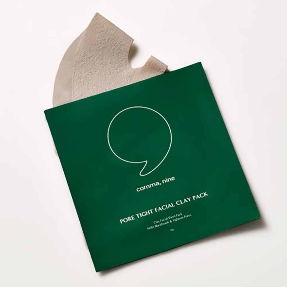 [특별할인] 콤마나인 포어 타이트 페이셜 클레이 팩 1박스(4매)