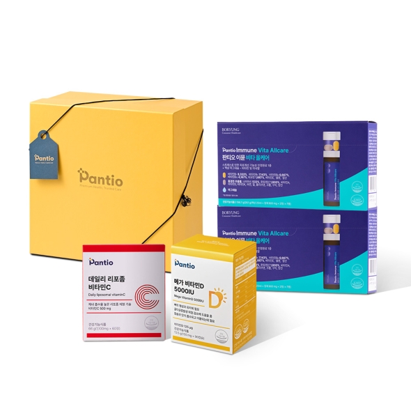 [면역충전Ⅰ] 보령약국 판티오 선물세트 환절기 건강관리팩