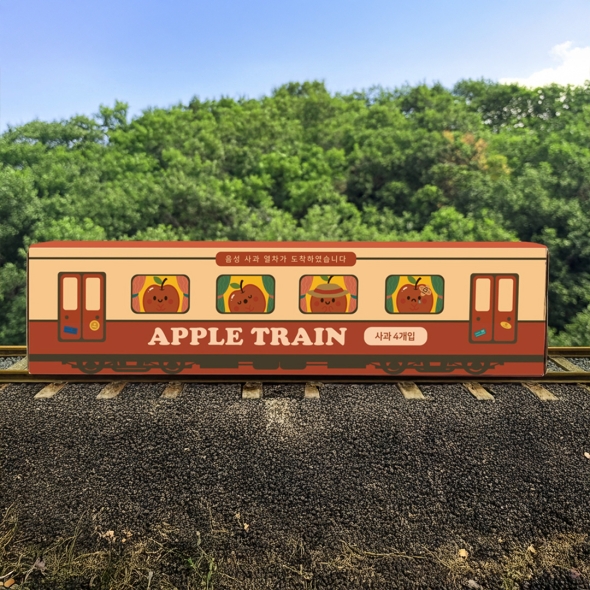 애플트레인 충북 음성 고당도 프리미엄 로얄 부사 정품 보통2.4kg 상 3kg 상중 5kg