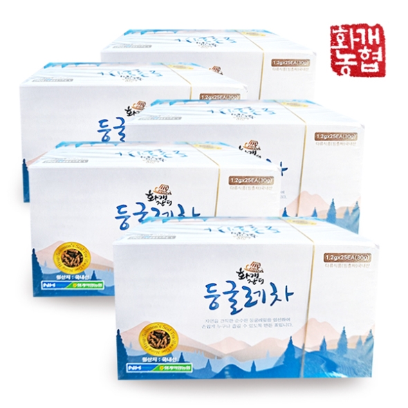 [화개농협] 화개장터 둥굴레차 2박스/3박스/5박스 (박스당25티)