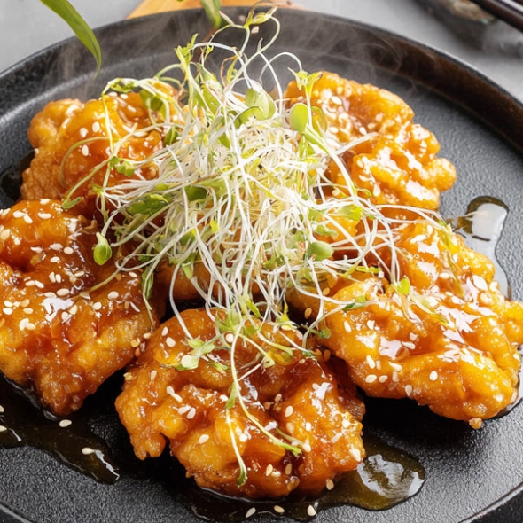 [단짠예찬] 숙성 도톰 등심 꿔바로우 1팩/2팩/3팩 (팩당 1kg)