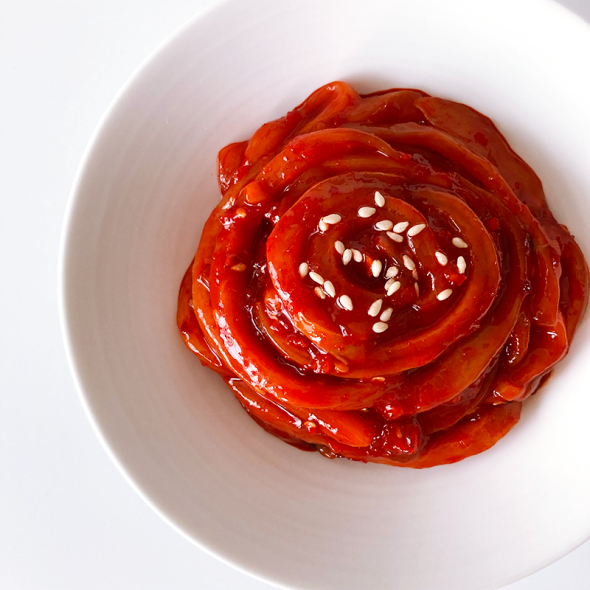 [광천금메달토굴새우젓] 오징어젓(300g/500g)