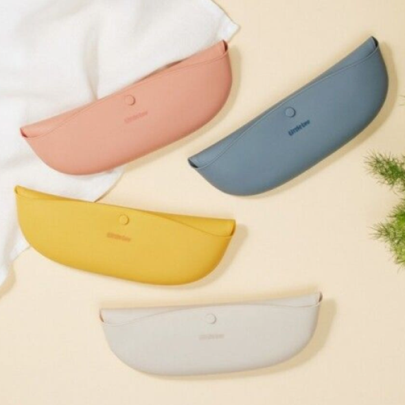 [락앤락] 리틀럽 실리콘 턱받이(아이보리/옐로우/핑크/블루)