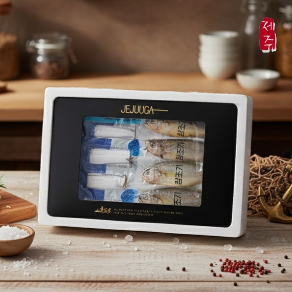 [제주특선] 은갈치/참조기 모듬세트 5호(은갈치 대 2마리+참조기 중 10마리/2팩)