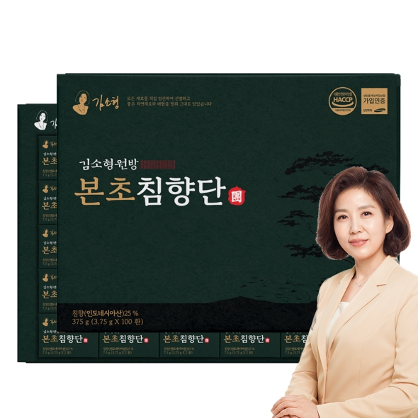 [김소형원방] 본초침향단 100환 3.75g x 100환