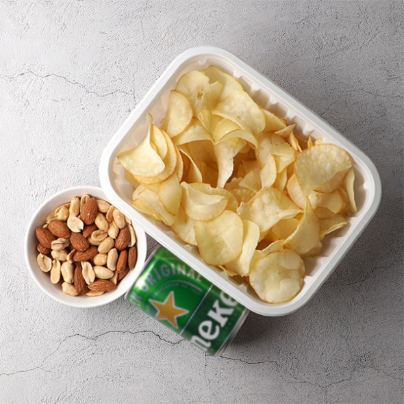 [단짠예찬] 바삭함이 남다른 카사바칩 2팩/3팩/5팩(팩당100g/트레이포장)