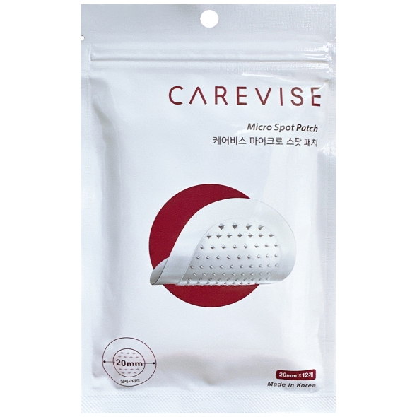 [특별할인] 케어비스 마이크로 니들패치 스팟 눈밑 눈가 여드름 트러블 팔자주름 패치 1세트 (12개입)