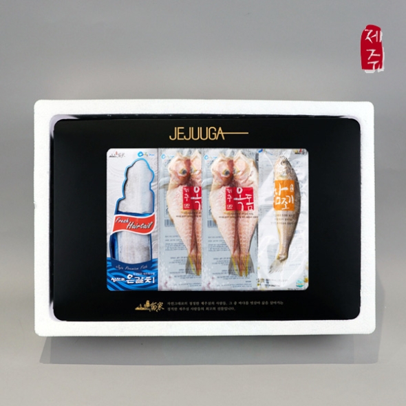 [제주특선] 은갈치/참옥돔/참조기 모듬세트 8호(은갈치 특대 2마리+참옥돔 대 3마리+참조기 대 5마리)