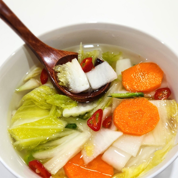 [보름데이] 프리미엄  나박 물김치(푸)