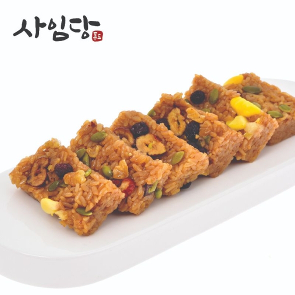[사임당] 떡선물세트 은빛영양떡세트(한지함+보자기)