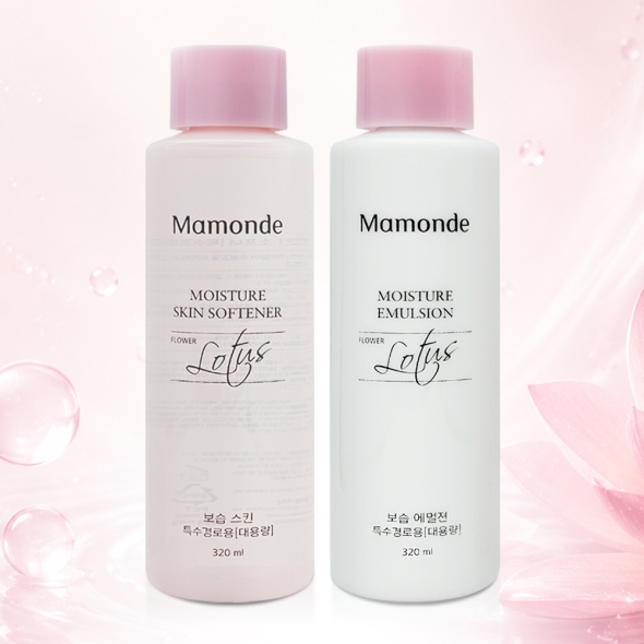 마몽드 모이스처 소프너 에멀전 320ml 수분밀착 대용량스킨로션