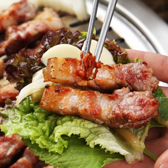 [황금비율] 3cm 버터삼겹살 스테이크 500g [1팩-3팩]