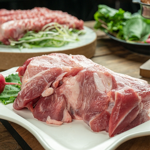 [오커믿음] 한돈 돼지고기 삼겹살 목살 500g