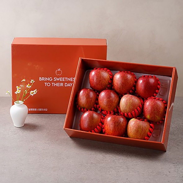  [신한카드 할인][RED애플] 특품 중대과/대과/제수용 10과 +보자기 포장