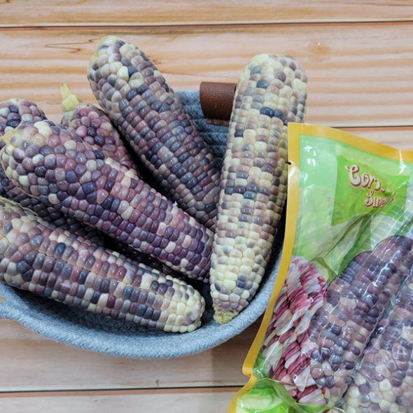 [정품] 국내산_곡성_찐 냉동 흑찰옥수수(3입) [2팩-7팩]