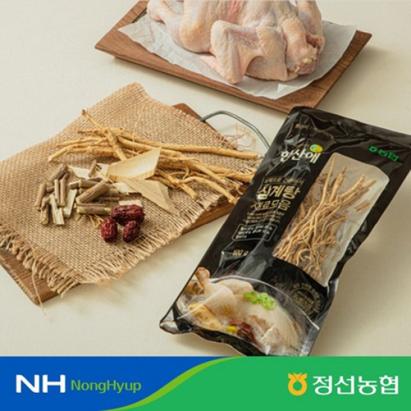 [정선농협] 오일장 약선재료 삼계탕 재료모음 1봉/2봉/3봉/5봉 (봉당100g)