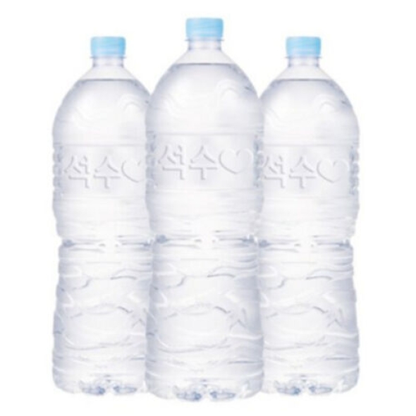[석수] 하이트진로석수_무라벨_생수 2Lx6병