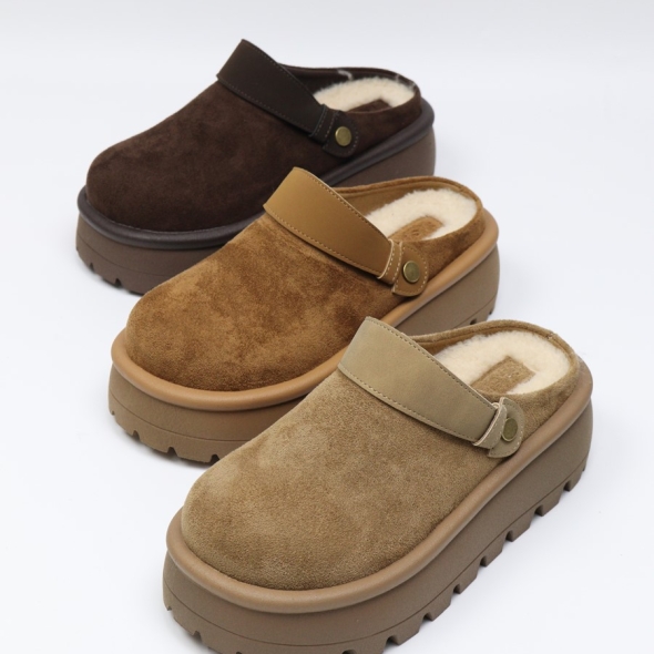 [개성시대] 여성 5cm 베이직 털슬리퍼 440g 데일리
