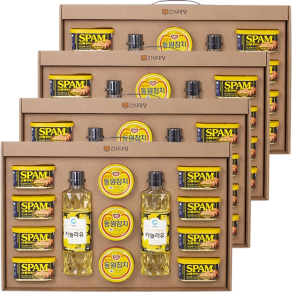 [간식대장] 프리미엄 명절 선물세트 4호-B x 4set (pr0008_2)