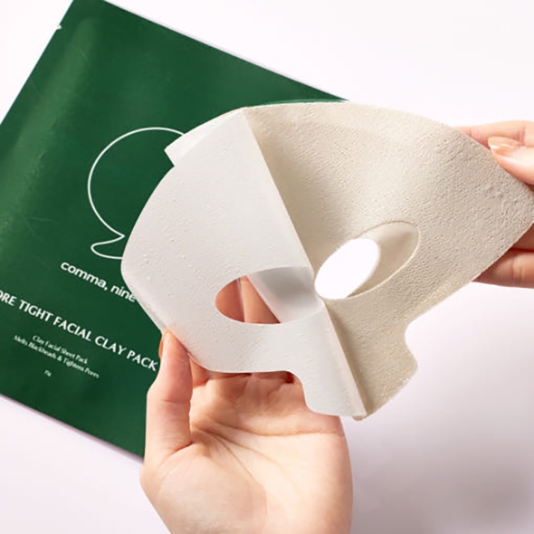 [특별할인] 콤마나인 포어 타이트 페이셜 클레이 팩 1박스(4매)