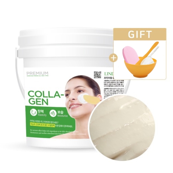 [특별할인] 린제이 프리미엄 모델링팩 820g+팩도구+클렌징해면 홈에스테틱 5종 (3종 택1)