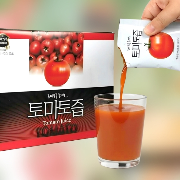 [부엌애]  통째로 갈아 만든 GAP 100% 토마토 즙 110ml(50포)