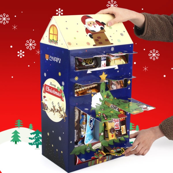 [간식대장] 크리스마스 캘린더 1호 35종 (s0005)