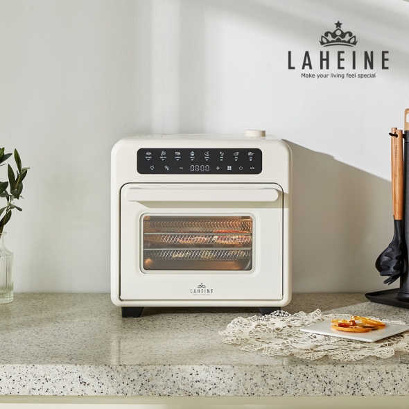 [신한카드 할인][라헨느] 더 퀸 304 올스텐 디지털 스팀오븐 에어프라이어 16리터 (식품건조기능) LHN-OV3200W