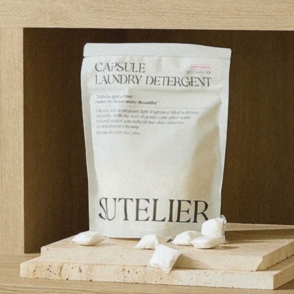 수뜰리에 강력한 세척력 캡슐형 표백제 찌든 얼룩제거 30개입