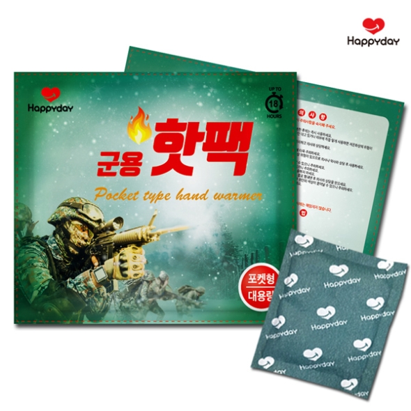 [FDA인증 핫팩] 100% 국내생산 대용량 핫팩 150g*30개 [18시간 지속]