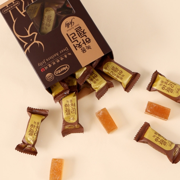 멘토 녹용맛 한천 젤리 300g