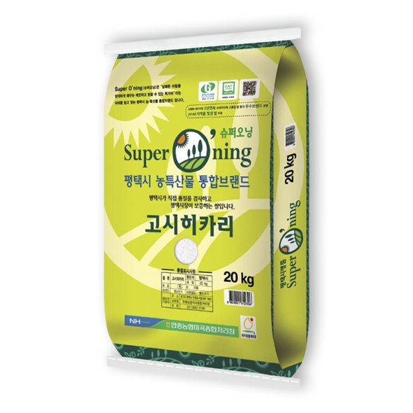[26년도 특등급] 안중농협 슈퍼오닝 고시히카리 쌀 4kg/10kg/20kg