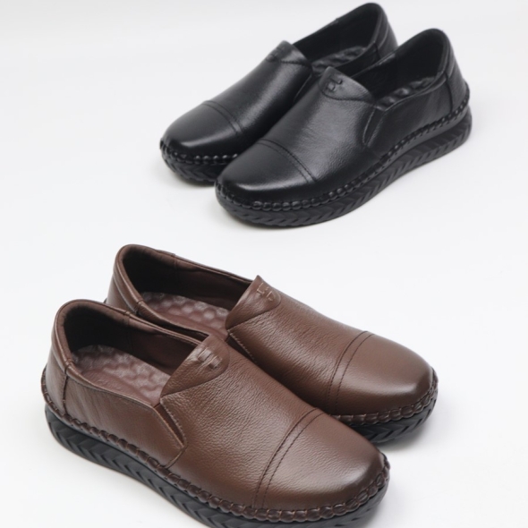 [개성시대] 여성 3cm 소가죽 단화 260g 데일리