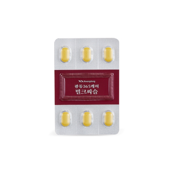 [신한카드 할인] 광동 365케어 밀크씨슬 간에좋은 실리마린 간 건강 500mg*30정