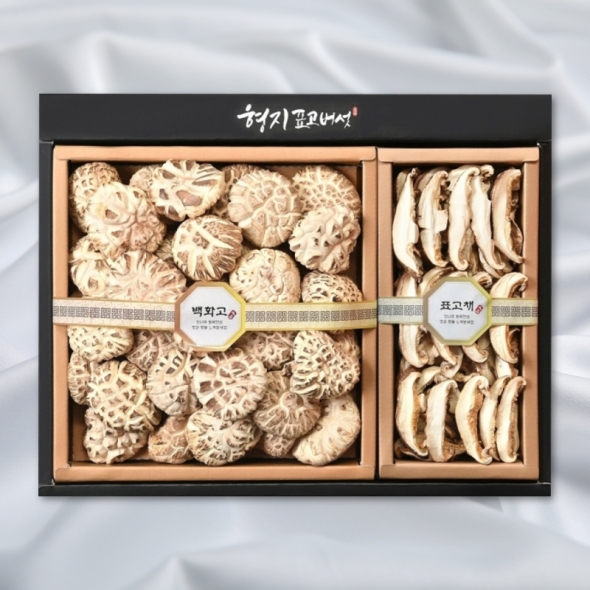 [형지] 백화고 명품1호(백화고450g+표고채100g)