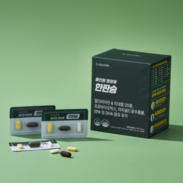 닥터루템 남진 올인원 영양제 한판승 30회분, 1박스