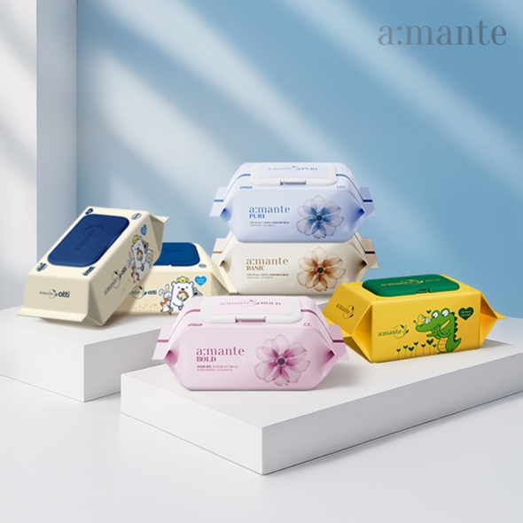 [아망떼] 대용량 고평량 물티슈 모음전