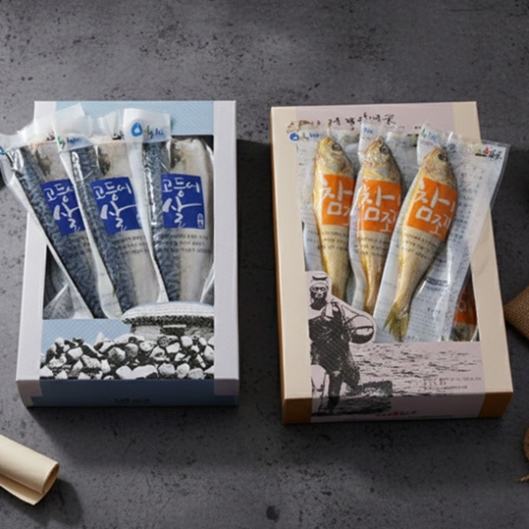 [제주특선] 참조기/고등어살 어가세트 6호(참조기 대/6마리+고등어살 대/5팩)