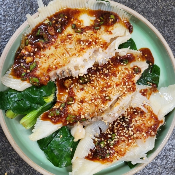 [보름데이] 홍지수산 국내산 간재미 회무침용 가오리찜  500g 1팩