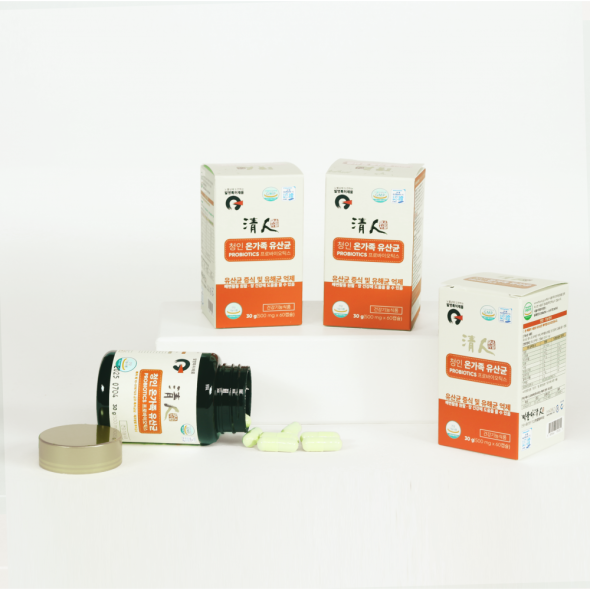 [특별할인] 청인 온가족 유산균 60캡슐X 4개