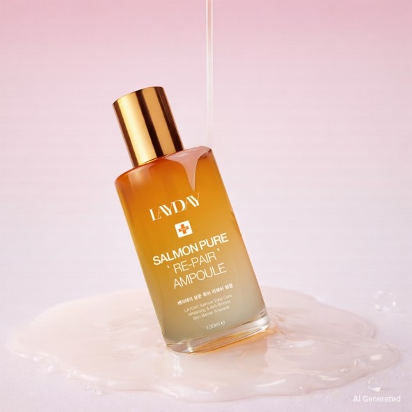 [기미흔적 뿌리까지!][레이데이] PDRN 연어주사 재생앰플 100ml