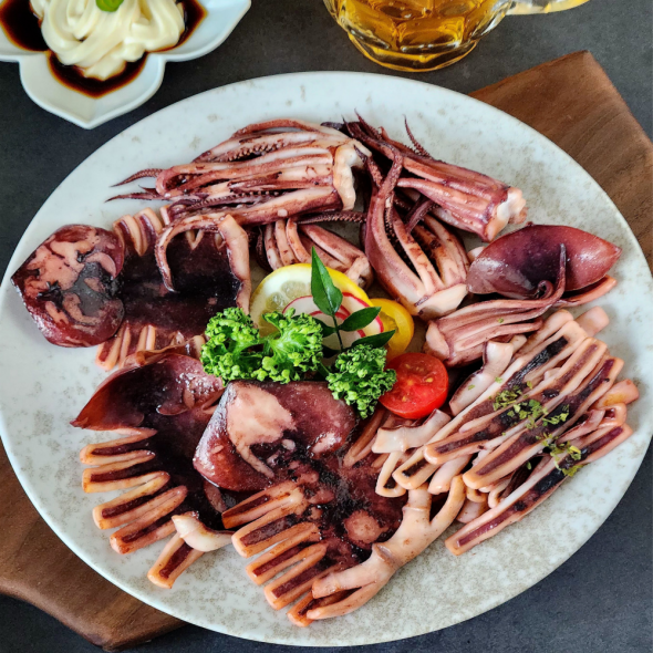 [보름데이] 구룡포 해풍건조 원양산 반건조오징어 피데기  소~중 5미/10미