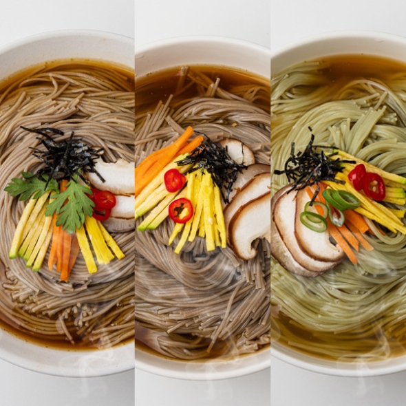 [완도바다] 2종/3종 쌀국수컵면(멸치/된장맛 톳/다시마) 10통/15통(통당82g/스프포함)