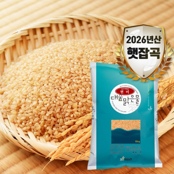 [대숲맑은물애] 26년 영양 쌀 현미 10kg