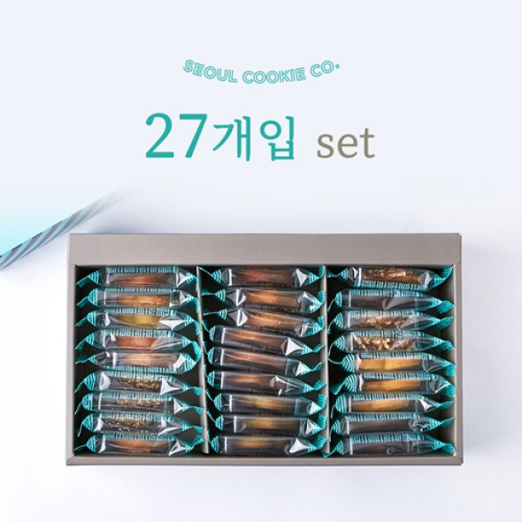 [연희동_강성은 수제명과] 국내 3대 백화점_수제 명과_서울쿠키 27입