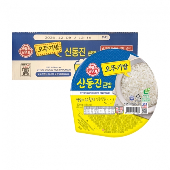 오뚜기 신동진 큰밥 300g 18입