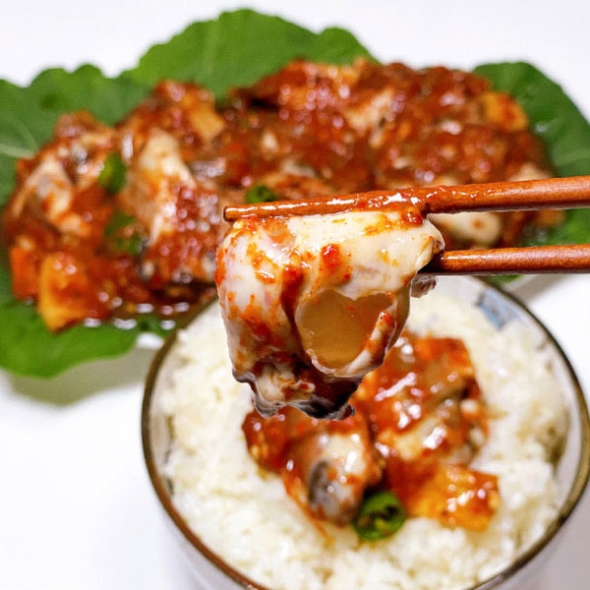 [바라봄] 통영에서 온 향을담은 생굴무침 500g / 500g+500g